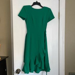 Calvin Klein green dress